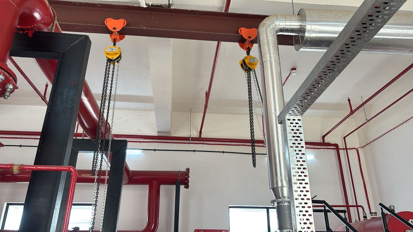 Chain Pully Work